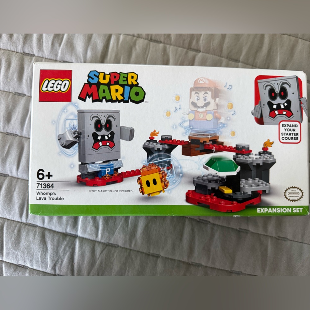 Retired LEGO Super Mario Whomps Lava Trouble Expansion Set